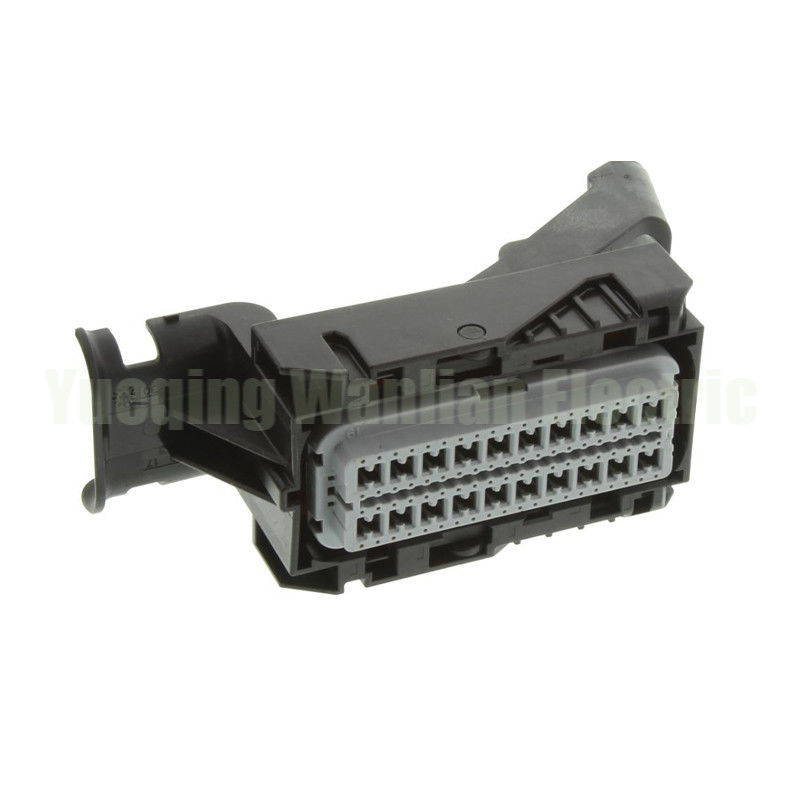 34566-0803 80 پین ECU خودرو کنتاکتور سوکت سیاه رنگ