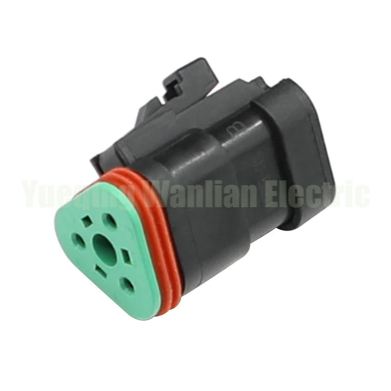 3 پین DEUTSCH اتصالات خودرو DT06-3S-E005 AT06-3S-EC01BLK سری DT صاف