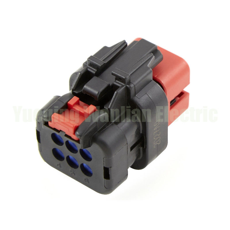 6 پین 776433-1 776531-1 سیم الکتریکی اتوماتیک سیم زنانه اتصال غیر بسته شده سوکت AC مجمع