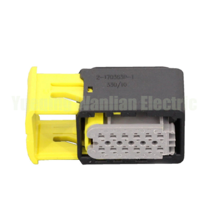 2-1703639-1 12 Pin HDSCS Connector ماده ضد آب اتصالات الکتریکی خودرو