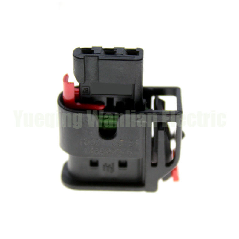 3 پین 1488992-5 1.2 سری قطب ضد آب اتوماتیک مجموعه AC قطب اتصال الکتریکی سیاه