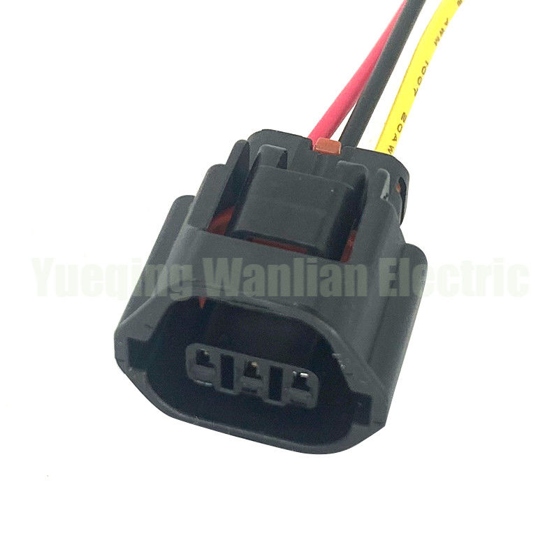 3 پین 7283-8730-30 اتصال سیم سرعت خودکار EVO Mivec Camshaft Sensor Plug