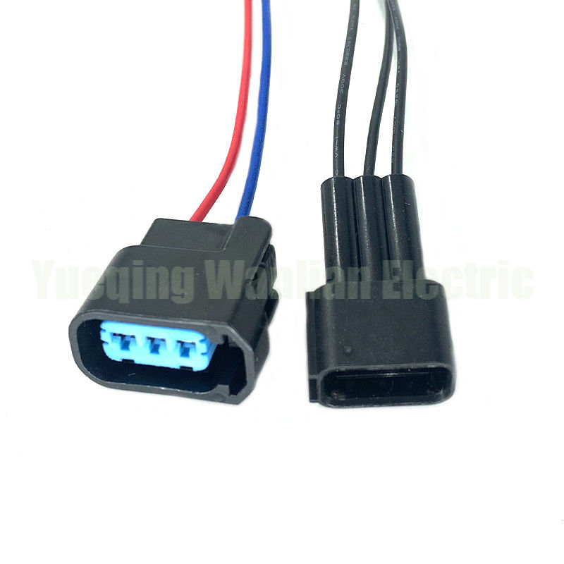 3 پین 6189-0728 WL037Y-2-11TS اتوبوس سوکت روشنایی کویل اتصال سیم برای هوندا
