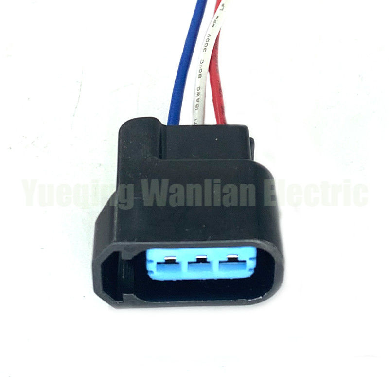 3 پین 6189-0728 WL037Y-2-11TS اتوبوس سوکت روشنایی کویل اتصال سیم برای هوندا