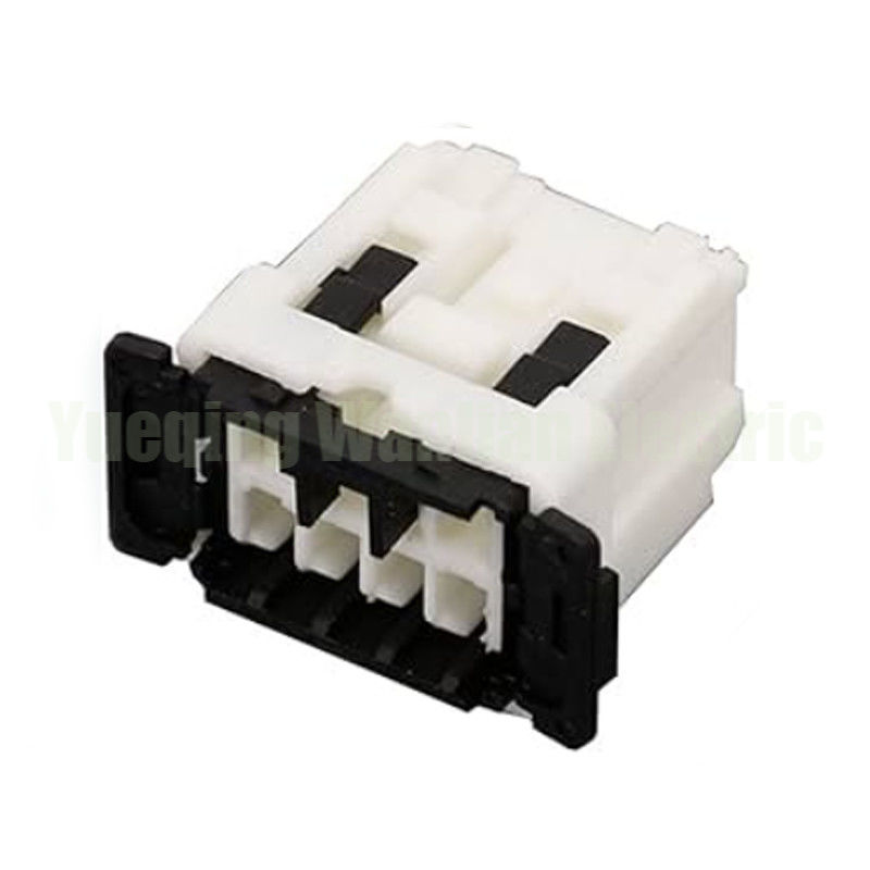 6 پین 6098-1214 AC مونتاژ قطعات اتوماتیک سوکت الکتریکی کابل خودرو کانکتورهای پلاستیکی
