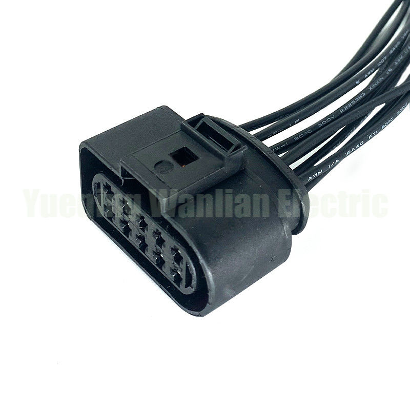 10 پین 6R0973735 1J0973735 493577-1 1813346-1 42121500 سنسور دمای پلگ آب ضد آب وصل کننده دریچه باز کردن