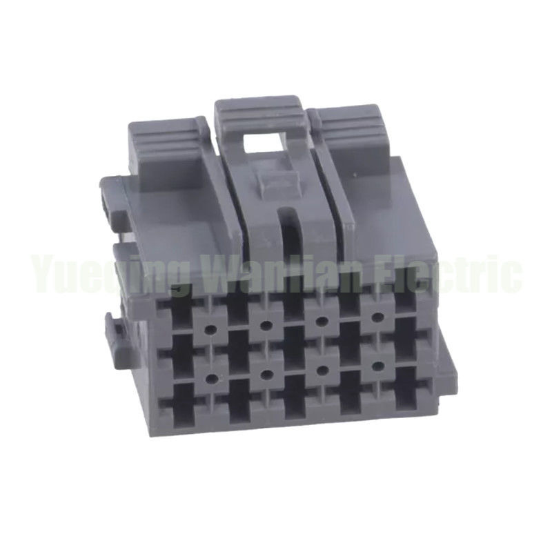 15 پین 1-967623-6 اتصالات بدون مهر و موم خودرو تغییر اتوماتیک قطعات پلاگین خاکستری