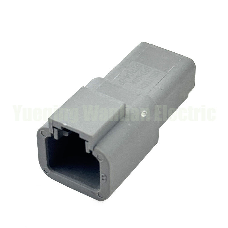 2 پین DTP04-2P ATP04-2P DEUTSCH DTP اتصالگر گیرنده خاکستری اتصالگر الکتریکی ضد آب